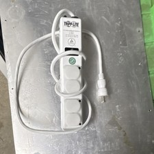 Tripp Lite 4-Outlet White Surge Protector Power Strip with Cord, US Plug