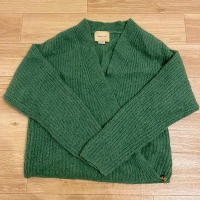 Paloma Wool Knit Cardigan Sweater Long sleeve Size M Green Good condition Used