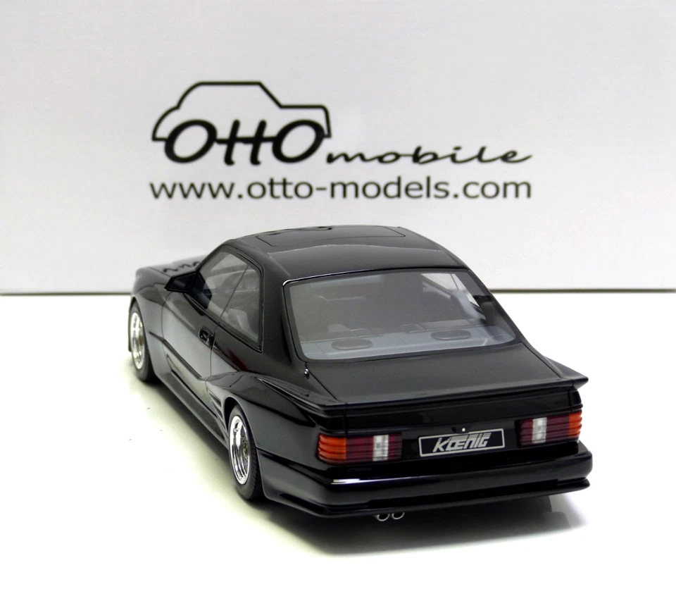Mercedes Koenig Specials 560 Sec W126 1992 Nero/Argento Cerchioni 1:18 OT1134 - Immagine 3 di 4