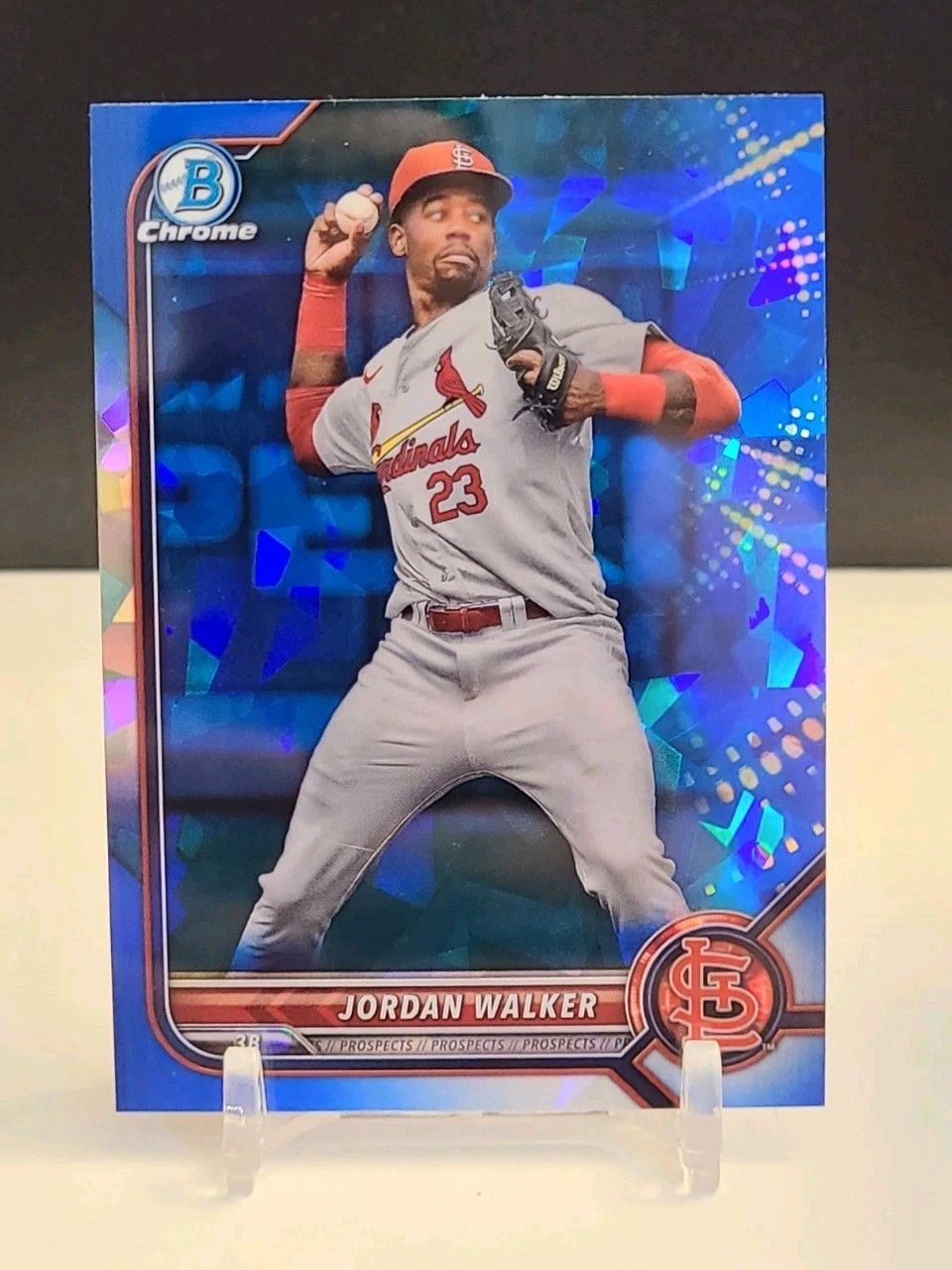 2022 Bowman Draft Chrome Jordan Walker Sapphire #BDC-36
