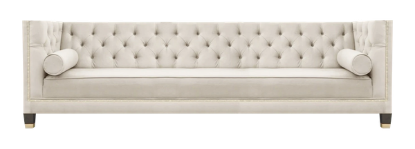 Luxus Viersitzer Sofa Couch Designer Luxus Wohnzimmer Chesterfield Neu-image