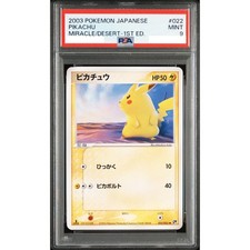 Pikachu #22 Prices | Pokemon Japanese Miracle of the Desert