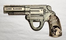 1938 The Lone Ranger Morton's Salt Promotion Rubber Band Gun Original