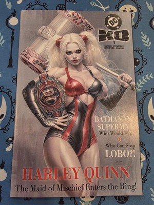 DC K.O. #1 Natalie Sanders Comic Mint NYCC LTD 800