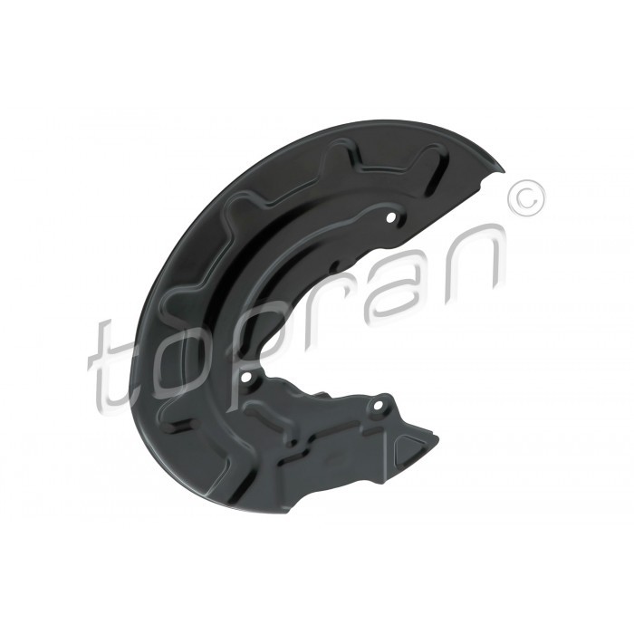 Déflecteur disque de frein avant droit pour rénovation châssis VW Golf et Audi A3