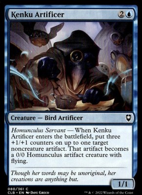 2022 Commander Legends: Battle for Baldur's Gate Kenku Artificer