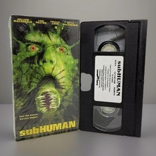 Subhuman - Horror VHS 2005 MTI Video American World Pictures Ultra Rare Oop VHTF