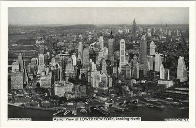 CPA Luftbild New York City USA (790471)