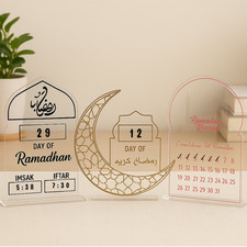 SET Ramadan Advent Calendar 2026, Eid Mubarak Countdown Calendars Tracker Date