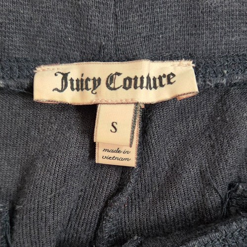 Pantalones deportivos Juicy Couture de terciopelo con cordón cintura cómodos informales - Imagen 4 de 7