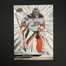 Upper Deck Outburst 2024-25 John Gibson #254 Ducks NHL Ice Hockey