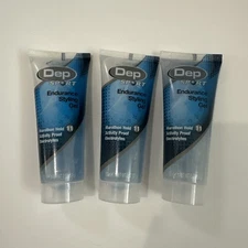 (3) Dep Sport Endurance Styling Hair Gel Marathon Hold 11 - Travel Size 2 oz