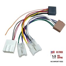 Aftermarket Radio Wiring Harness compatible with Toyota,with 20Pin swc