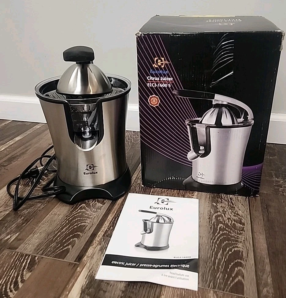 Eurolux Citrus Juicer, Model ELCJ 1600S Open Box