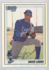 2010 Bowman Chrome Prospects Refractor 517/777 David Lough #BCP107 0l2