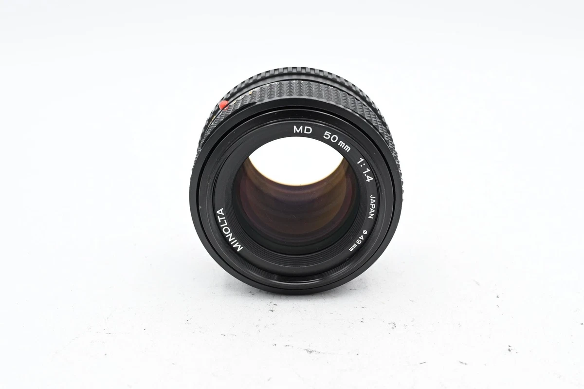 Minolta MD f/1.4 Lenses 50mm Focal for sale | eBay