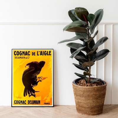 Cognac de l'Aigle by Leonetto Cappiell Vintage Advertising Fine Art Giclée Print