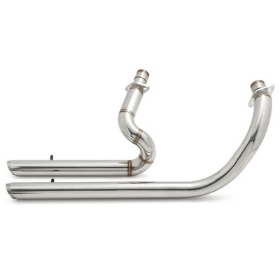 Polish Dual Exhaust Pipe Silencer for Honda Shadow Steed 600 VLX600 VT600C ALL