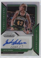 2020 Panini Prizm Sensational Signatures Silver Jack Sikma #SS-JSI Auto HOF 1l8o