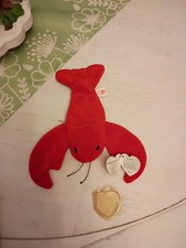 Ty Beanie Baby Pinchers - MWMT Lobster 1993