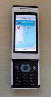 Sony Ericsson Aino U10i Weiß Händler Garantie Volle Funktion Stark Gebraucht