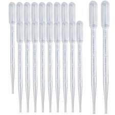 Disposable Plastic Dropper Pipettes 3ml - 20 PCS for Essential Oils Resin Art