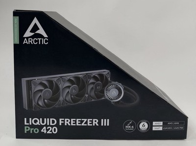 ARCTIC Liquid Freezer III Pro 420 black PC Water Cooler AIO Computer Cooling