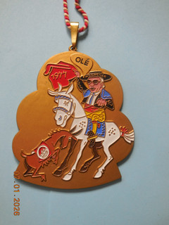 Alter Karnevalsorden vom von 1 FC Köln von 1977