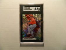 2022 Panini Mosaic Silver Quick Pitch Prizm Card of Shohei Ohtani Angels-SGC 8.5