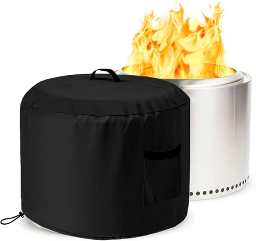 Smokeless Fire Pit Cover round Outdoor,  Large Stove Bonfire Shelter Cover Water - Picture 1 of 12