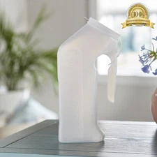 12 pack 32oz 1000ml male urinal bottle with lid for hospital home care