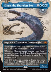 Eluge, the Shoreless Sea (Borderless) - Bloomburrow #288