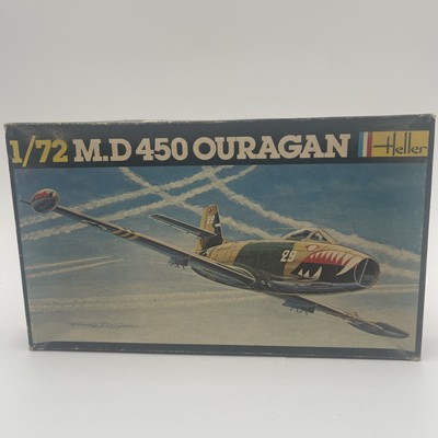 Heller M.D 450 Ouragan 1:72 Scale Model Kit #201 New