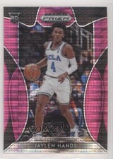 2019-20 Panini Prizm Draft Picks Pink Pulsar Prizm Jaylen Hands #58 7l6
