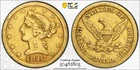 Photo of a 1846-O Liberty Half Eagle from an eBay sale