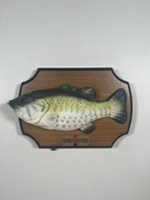 Solo parti vintage bocca grande Billy basso canta pesce parlante gemma 1999 novità