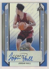 2021-22 Leaf Metal Blue Rainbow 42/50 Jordan Hall #BA-JH2 Auto 1y9