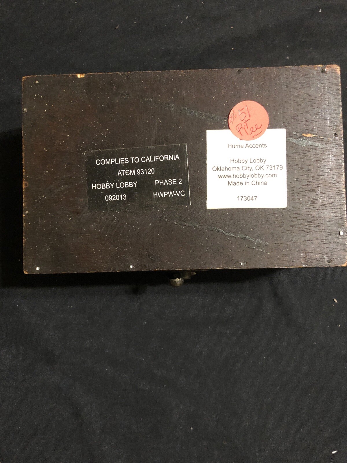 Hobby Lobby Vintage Antique BoxATCM 93120 phase 2 HWPWVC Size 6”x4” eBay
