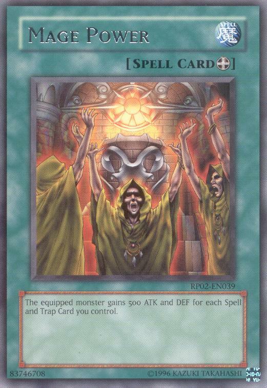 Mage Power - RP02-EN039 - Rare - Unlimited Edition x1