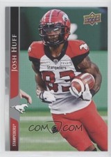 2021 Upper Deck CFL Blank Back Parallel Josh Huff Calgary Stampeders