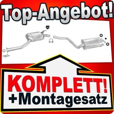 Auspuff für MERCEDES 190 (W201) 2.3 E 8V 132/136PS 1986-1991 Auspuffanlage Auspuff für MERCEDES 190 (W201) 2.3 E 8V 132/136PS 1986-1991 Auspuffanlage