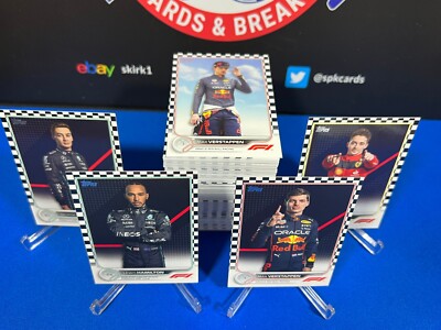2022 Topps Formula 1 F1 Checkered Flag COMPLETE SET #1-200 Total 200 Cards