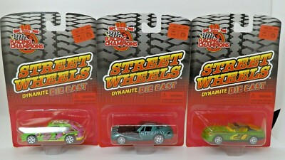 Racing Champions Street Wheels, 2000 Viper Dragon Breath, Jolly Jester, Stingray