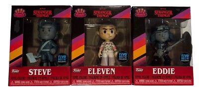 Funko Minis Stranger Things Eleven, Steve & Eddie Limited Edition Chase (3 Figs)