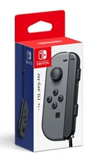 Nintendo genuine Joy-Con (L) Gray with Joy-Con Strap Black HAC-A-JLGAA NEW