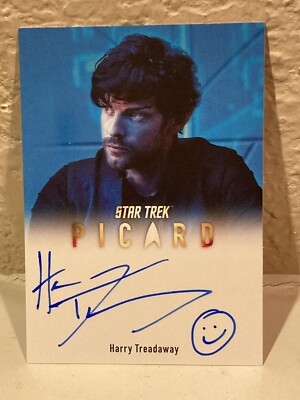 Star Trek Picard Season 1 Autograph Card A42 Harry Treadaway as