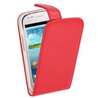 Red Design Case Cover Flip Magnet For Samsung Galaxy S3 Mini I8200 TOP  UK