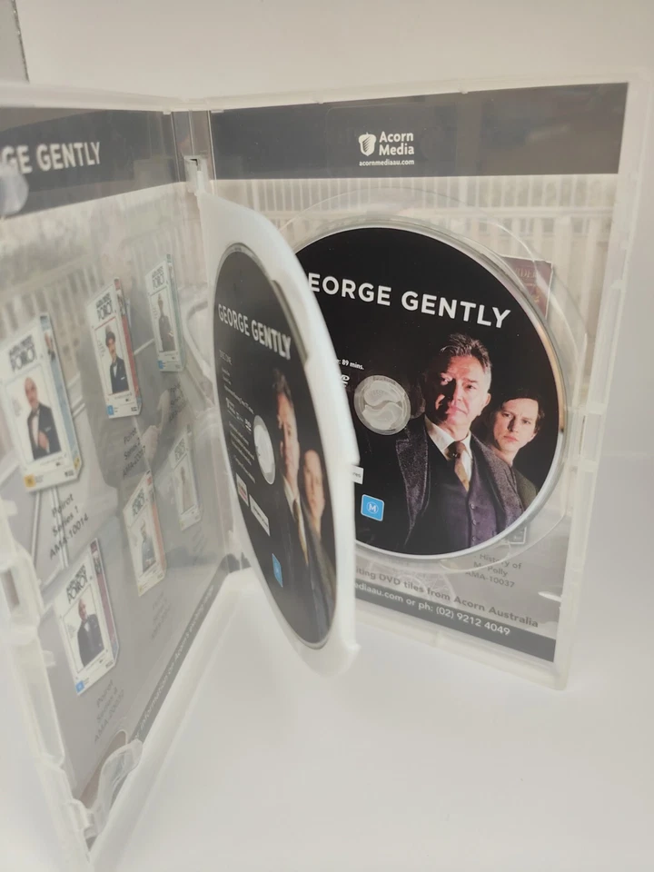 George Gently DVD Series 1 UK Crime police Drama TV R0 2 Disc - VGC Fast Post 4 - Image 2 of 4