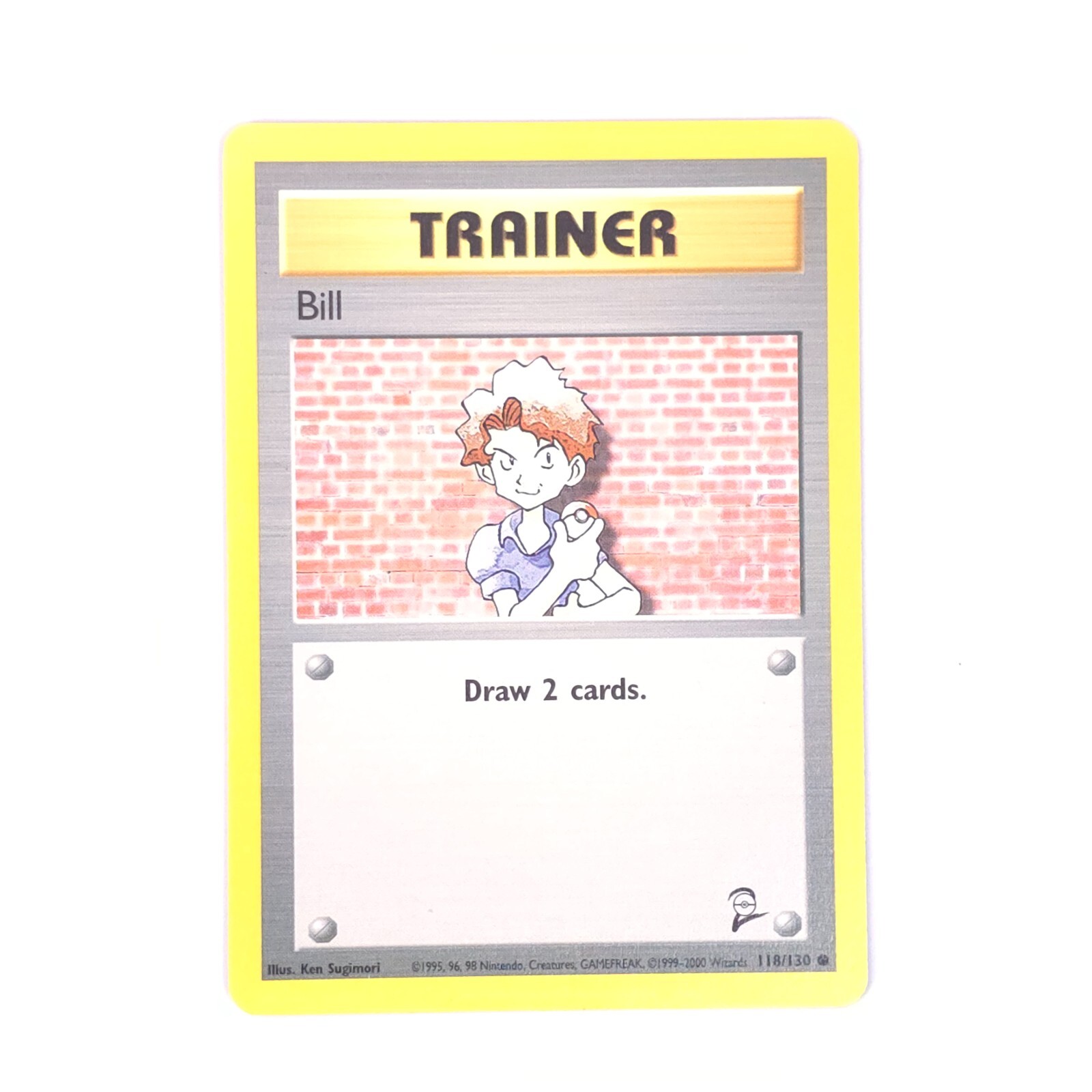 Bill 118/130 Pokemon Base Set 2 Common NM