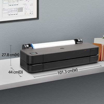HP Designjet t250 24'' Wide Large Format Printer Plotter CAD Plans Drawings PDF